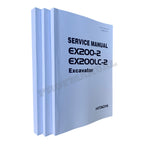 MANUAL DE SERVICIO DE LA EXCAVADORA HITACHI EX200-2 EX200LC-2