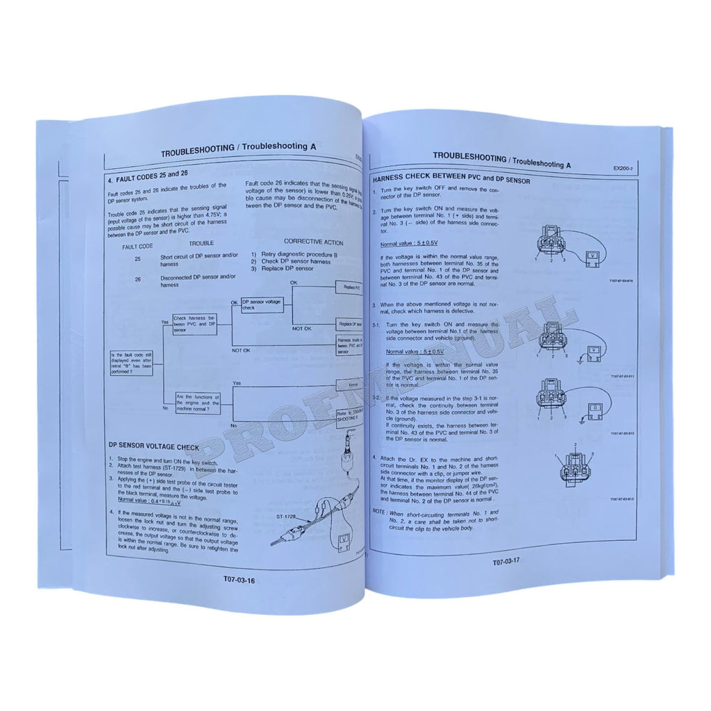 MANUAL DE SERVICIO DE LA EXCAVADORA HITACHI EX200-2 EX200LC-2