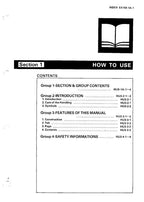 HITACHI EX150 EXCAVATOR SERVICE MANUAL