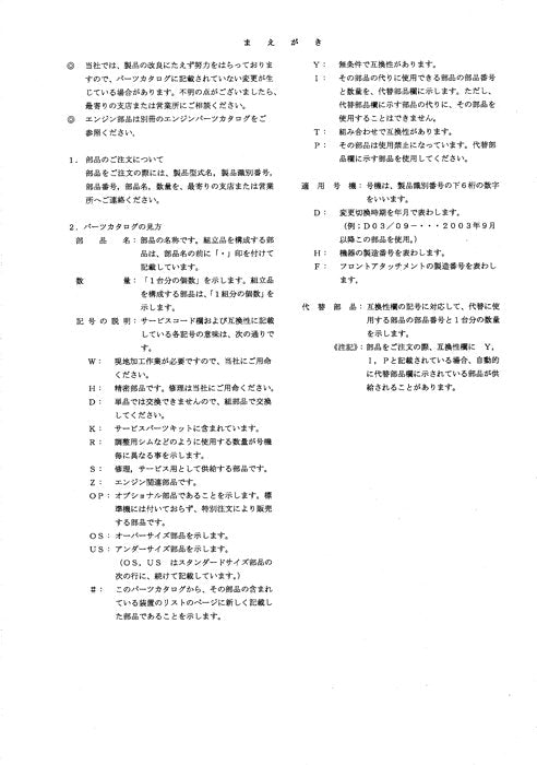 Manual del catálogo de piezas de la excavadora Hitachi ZAXIS 75UR