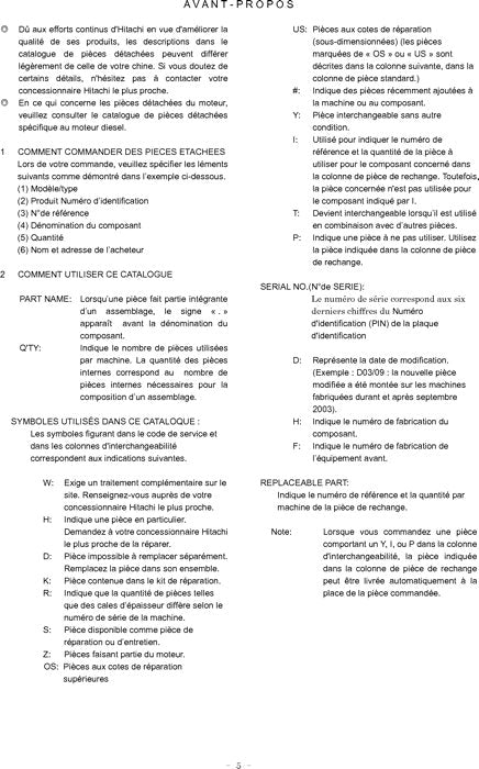 Manual del catálogo de piezas de la excavadora Hitachi ZAXIS 850-3 850LC-3 870H-3 870LCH-3