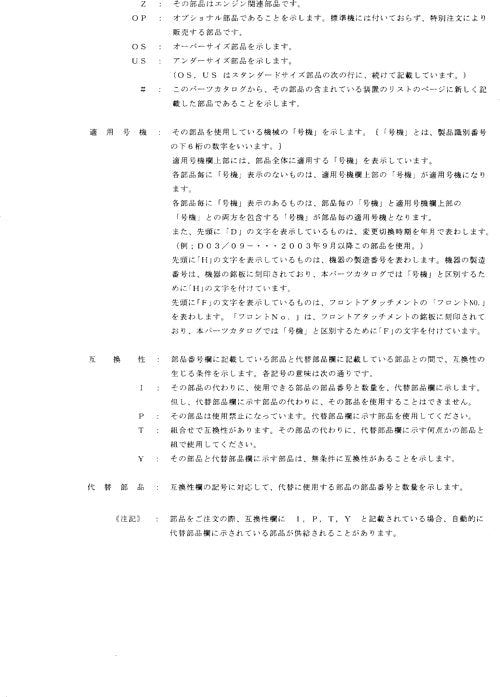 Hitachi ZAXIS 27U excavator parts catalog manual serial 05001-