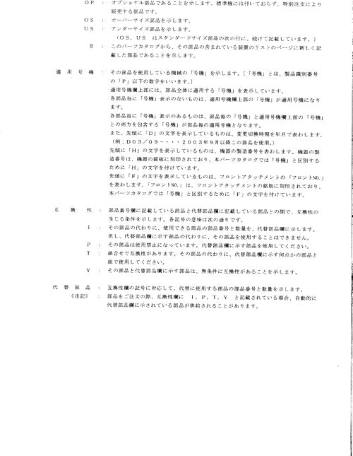 Hitachi ZAXIS 40 ZAXIS 50 excavator parts catalog manual