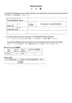 Hitachi ZAXIS 35UNA-3 excavator parts catalog manual