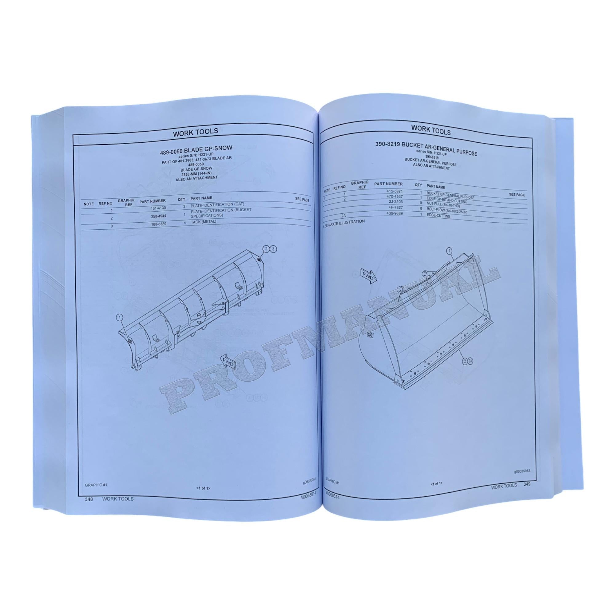 Caterpillar Cat 910M Compact Wheel Loader Parts Catalog Manual M0068614