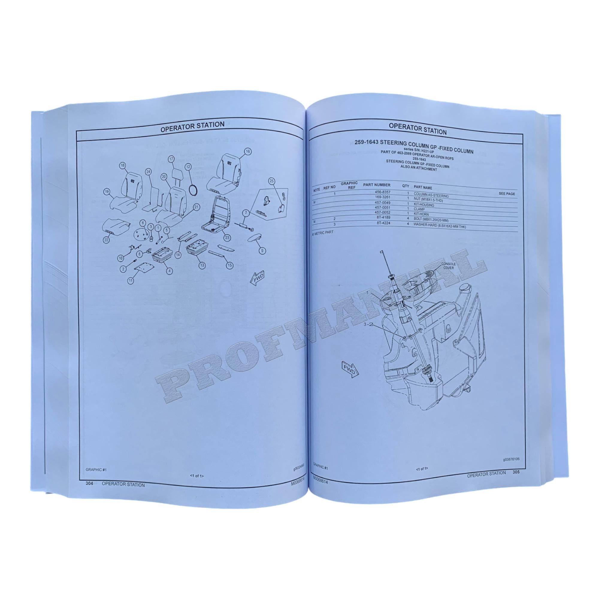 Caterpillar Cat 910M Compact Wheel Loader Parts Catalog Manual M0068614