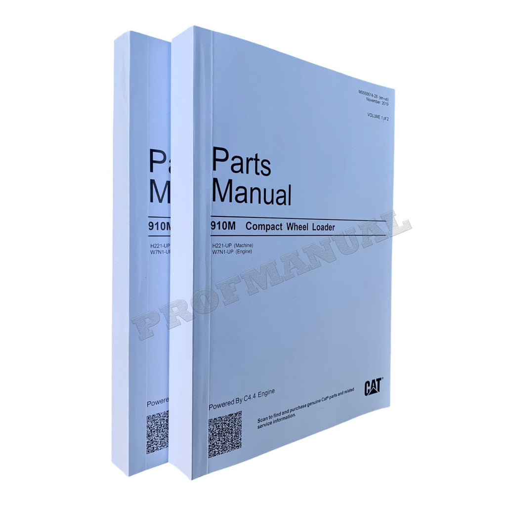 Caterpillar Cat 910M Compact Wheel Loader Parts Catalog Manual M0068614