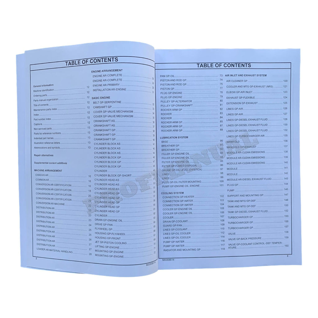 Caterpillar Cat 910M Compact Wheel Loader Parts Catalog Manual M0068614