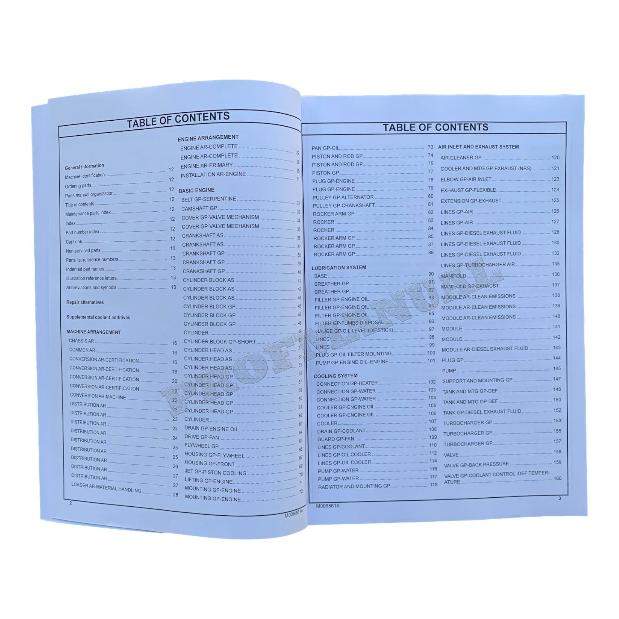 Caterpillar Cat 910M Compact Wheel Loader Parts Catalog Manual M0068614