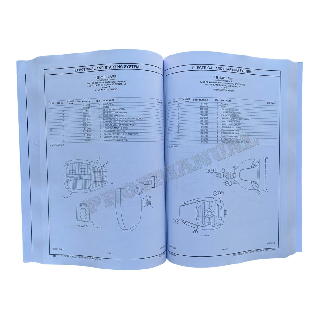 Caterpillar Cat 910M Compact Wheel Loader Parts Catalog Manual M0068614