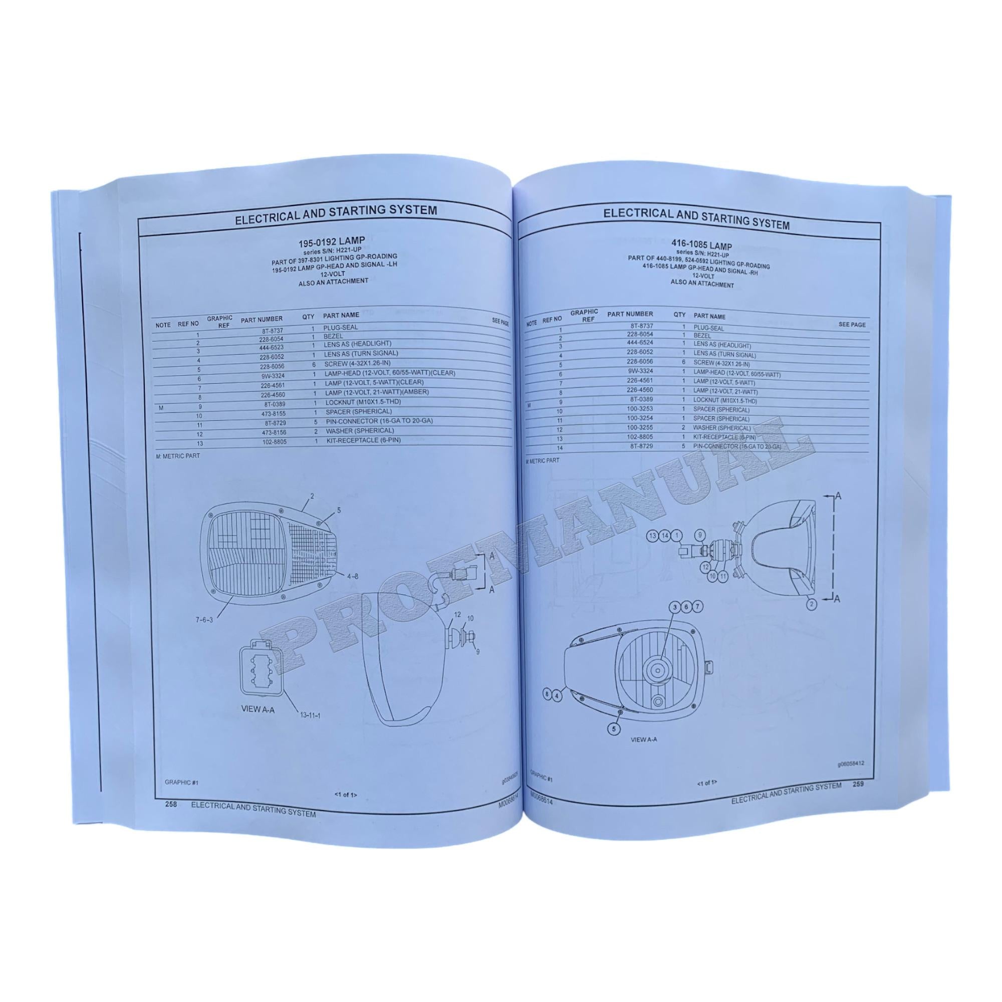 Caterpillar Cat 910M Compact Wheel Loader Parts Catalog Manual M0068614