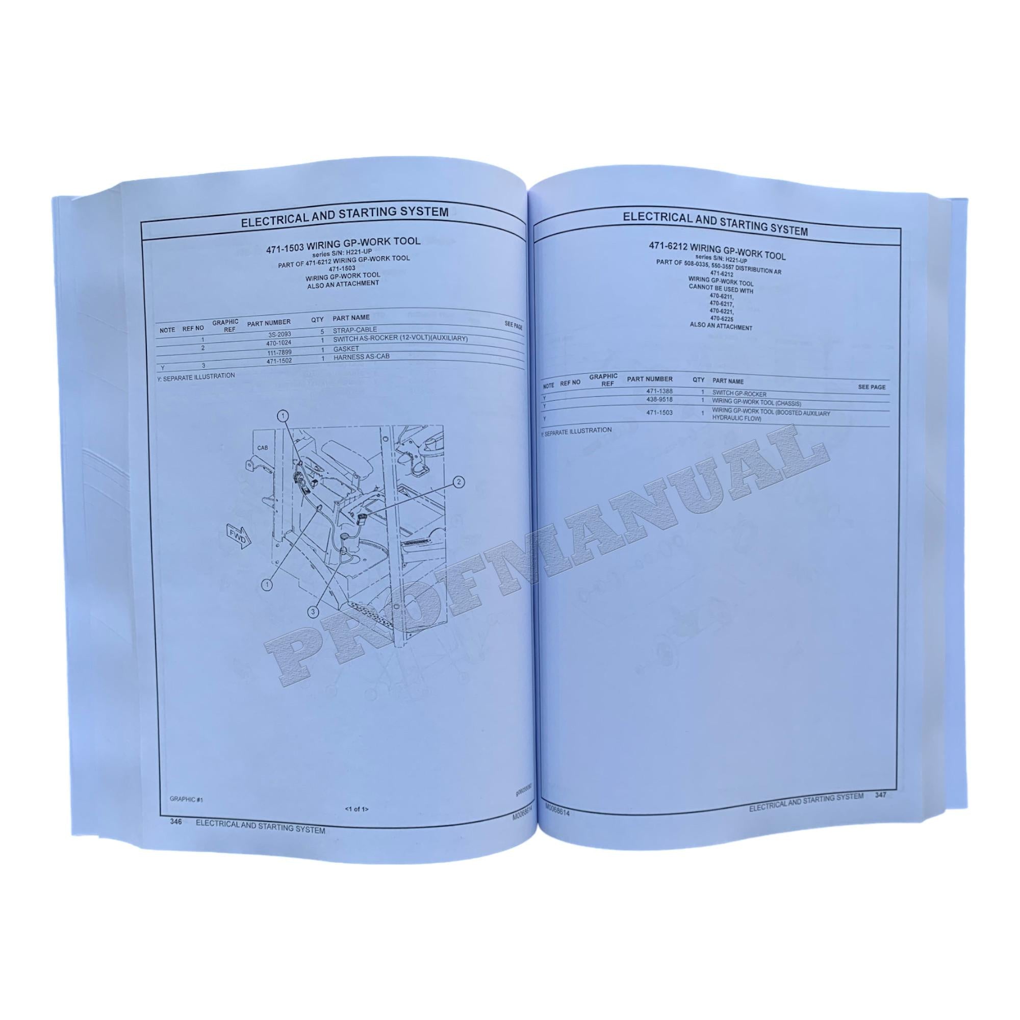 Caterpillar Cat 910M Compact Wheel Loader Parts Catalog Manual M0068614