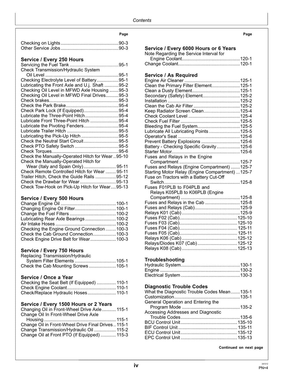 JOHN DEERE 5080R 5090R 5100R 5080RN 5090RN 5100RN TRACTOR OPERATORS MANUAL