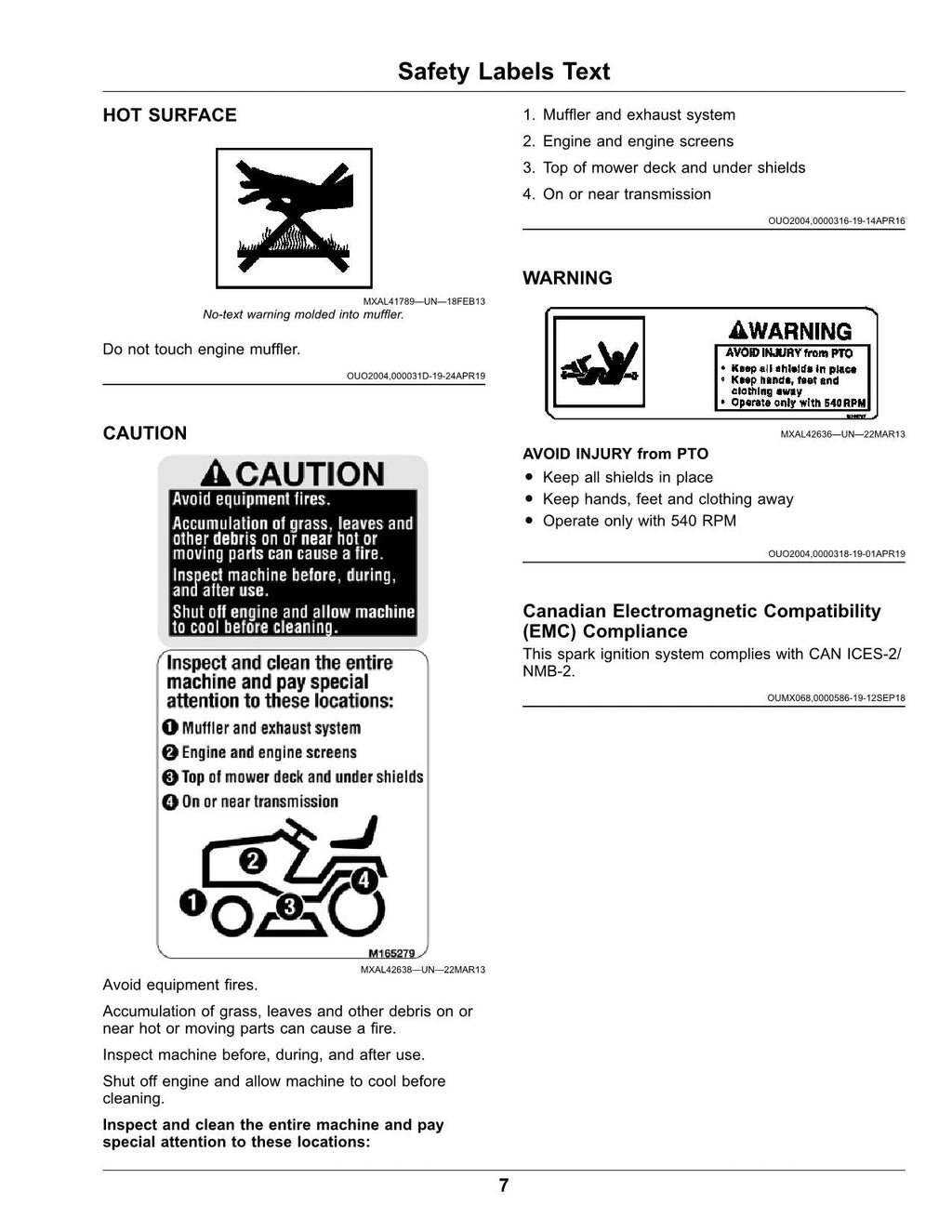 MANUAL DEL OPERADOR DEL TRACTOR JOHN DEERE X710 X730 X734 X738 X739 + ¡EXTRA! OMM172666