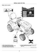 MANUAL DEL OPERADOR DEL TRACTOR JOHN DEERE X710 X730 X734 X738 X739 + ¡EXTRA! OMM172666