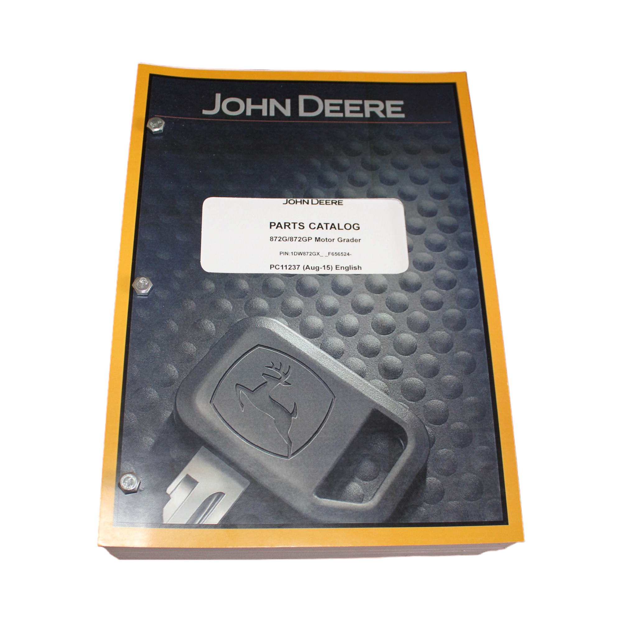 MANUAL DEL CATÁLOGO DE PIEZAS DE LA NIVELADORA JOHN DEERE 870G, 872GP 