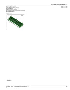 Catálogo de piezas del cabezal de maíz rígido John Deere CR 12 CR12 Manual sn 835001 -