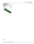 Catálogo de piezas del cabezal de maíz rígido John Deere CR 16 CR16 Manual sn 835001 -