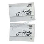 VOLVO G960B MOTOR GRADER Parts Catalog Hard Copy Manual
