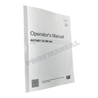 Caterpillar Rotary Ax MR 244 Operators Maintenance Manual