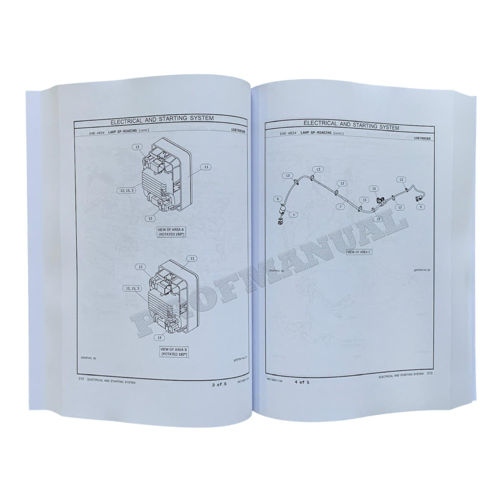 Caterpillar Cat 262D3 Skid Steer Loader Parts Catalog Manual M0136811