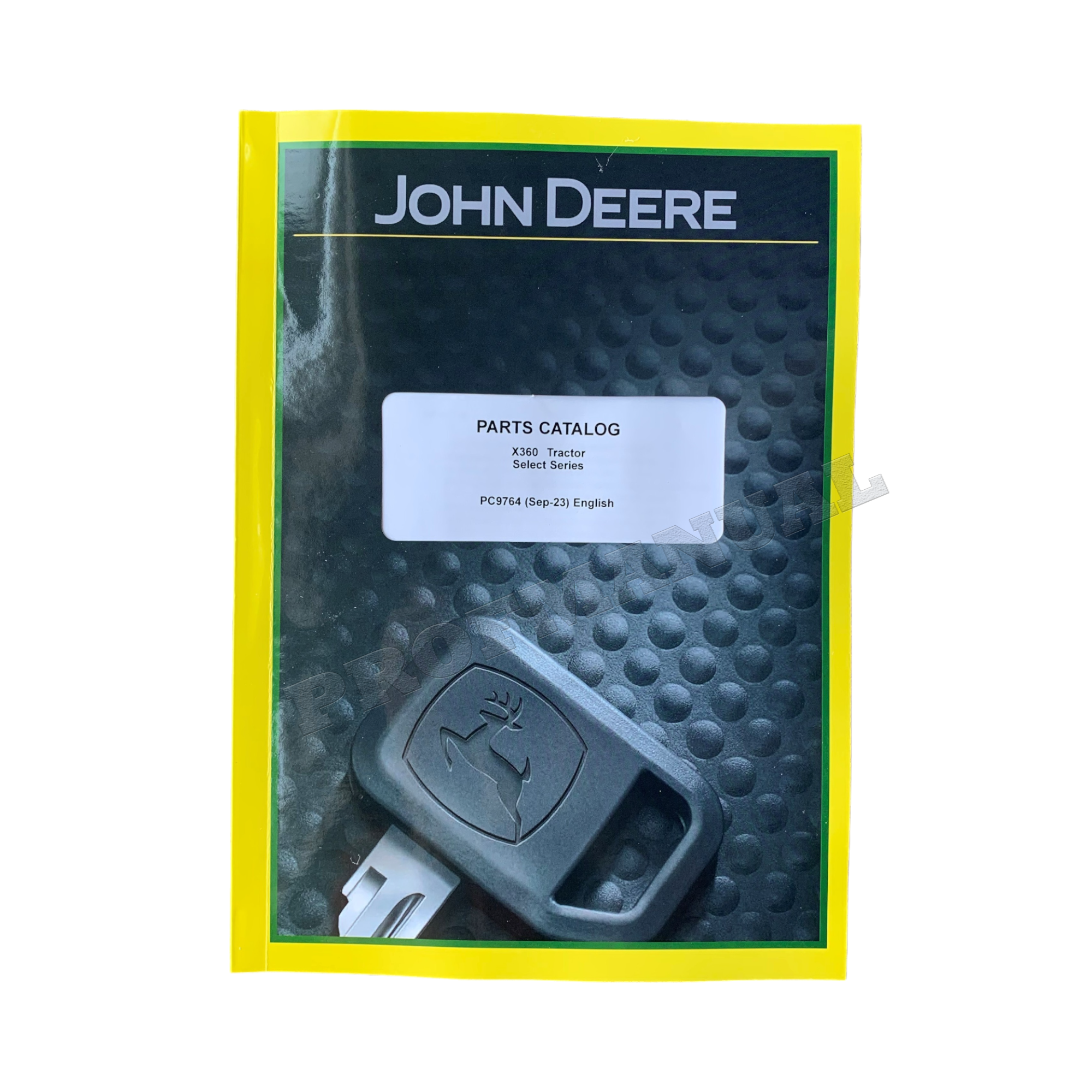 CATÁLOGO DE PIEZAS DEL TRACTOR JOHN DEERE X360 MANUAL + ¡BONIFICACIÓN!