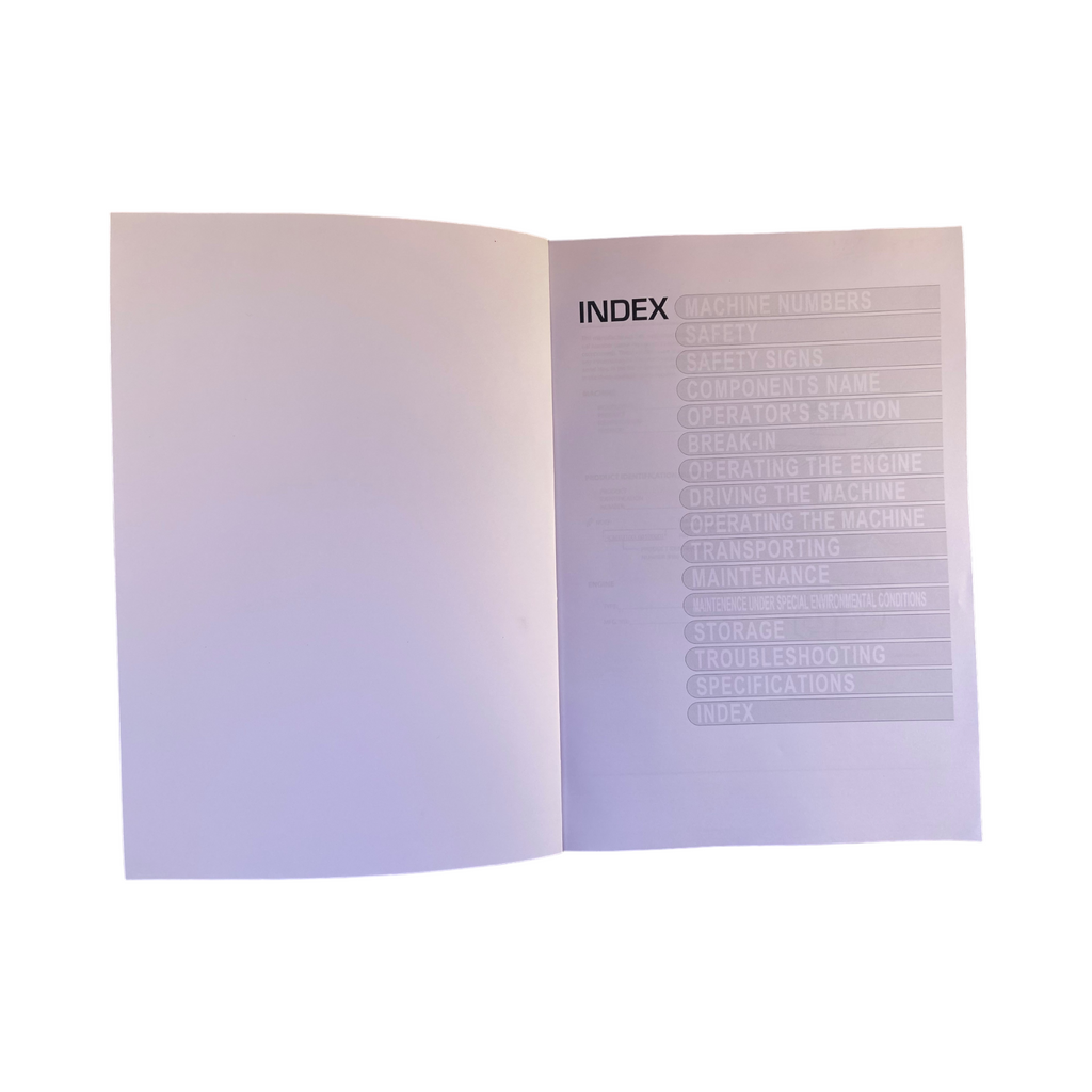 HITACHI ZAXIS ZX 225USLC-3 EXCAVATOR OPERATORS MANUAL
