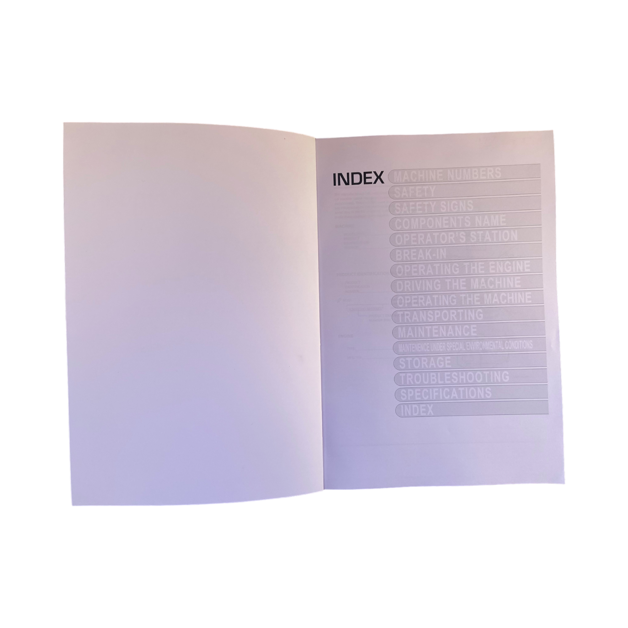 HITACHI ZAXIS ZX 225USLC-3 EXCAVATOR OPERATORS MANUAL