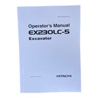 HITACHI EX230LC-5 EXCAVATOR OPERATORS MANUAL