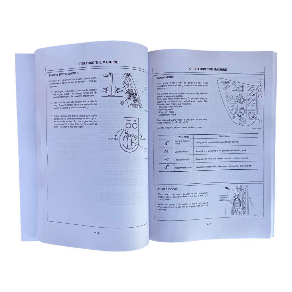 HITACHI EX230LC-5 EXCAVATOR OPERATORS MANUAL