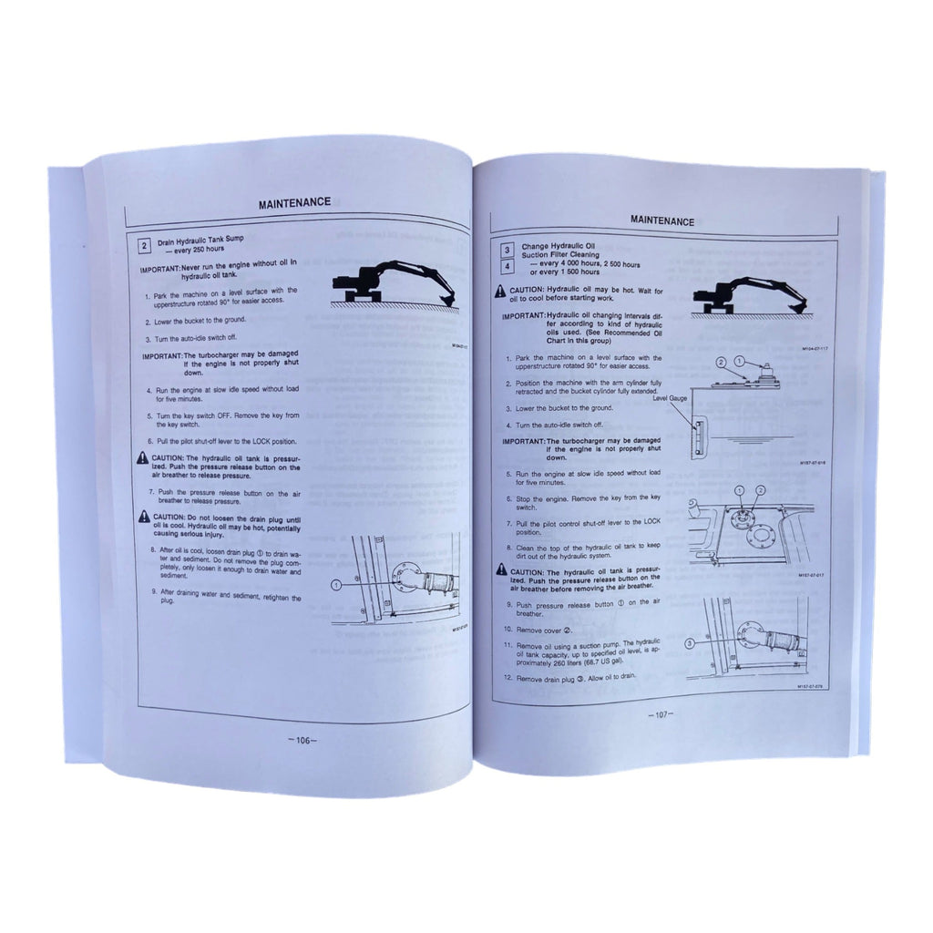 HITACHI EX230LC-5 EXCAVATOR OPERATORS MANUAL