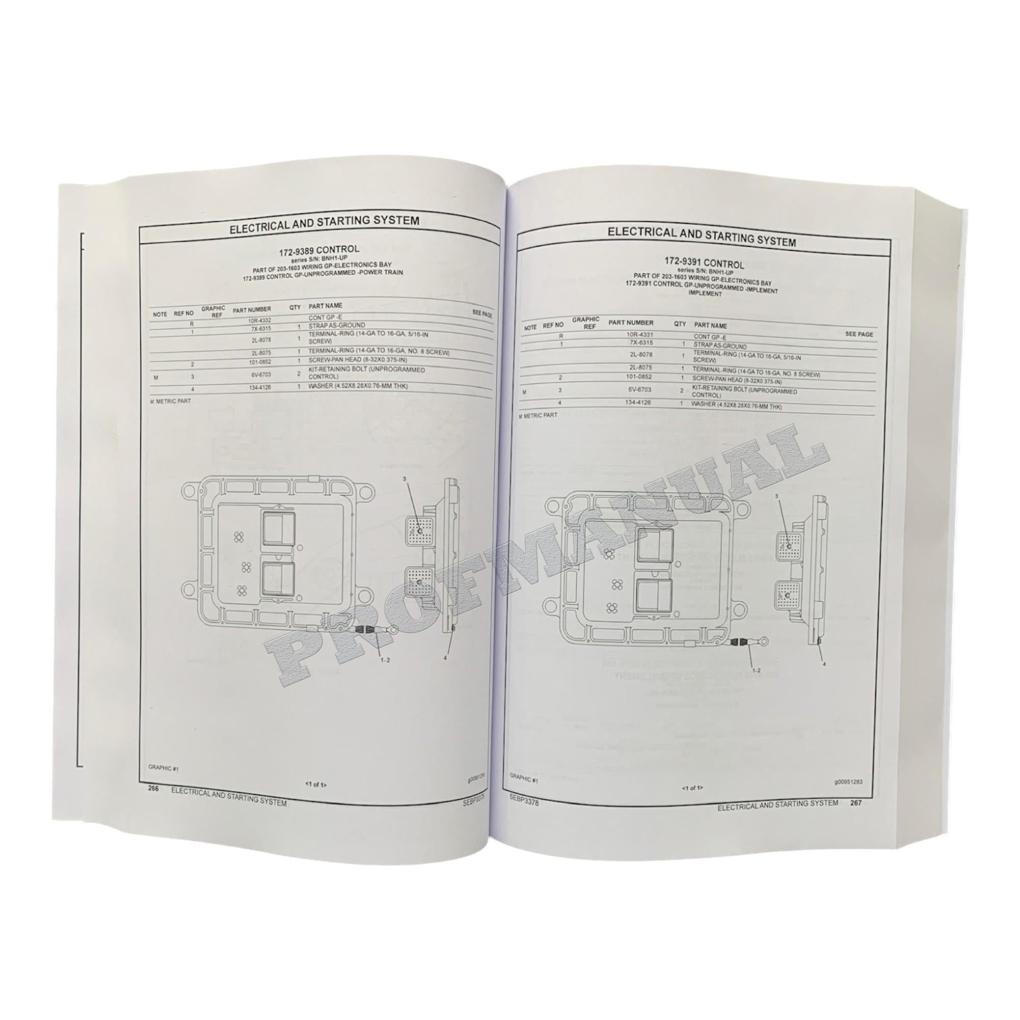 Caterpillar Cat 988G Wheel Loader Parts Catalog Manual SEBP33788
