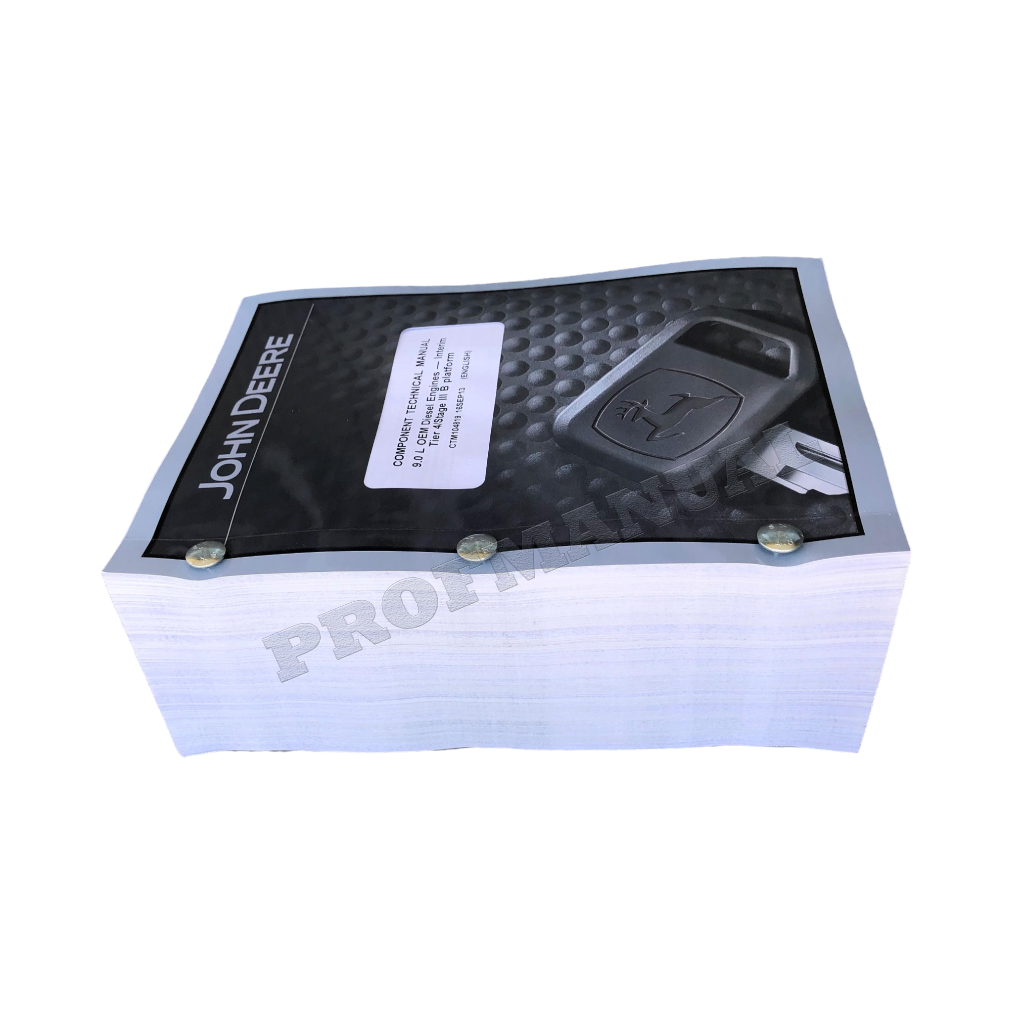 John Deere 6090 9.0L Engine Level 21 ECU REPAIR SERVICE MANUAL CTM104819