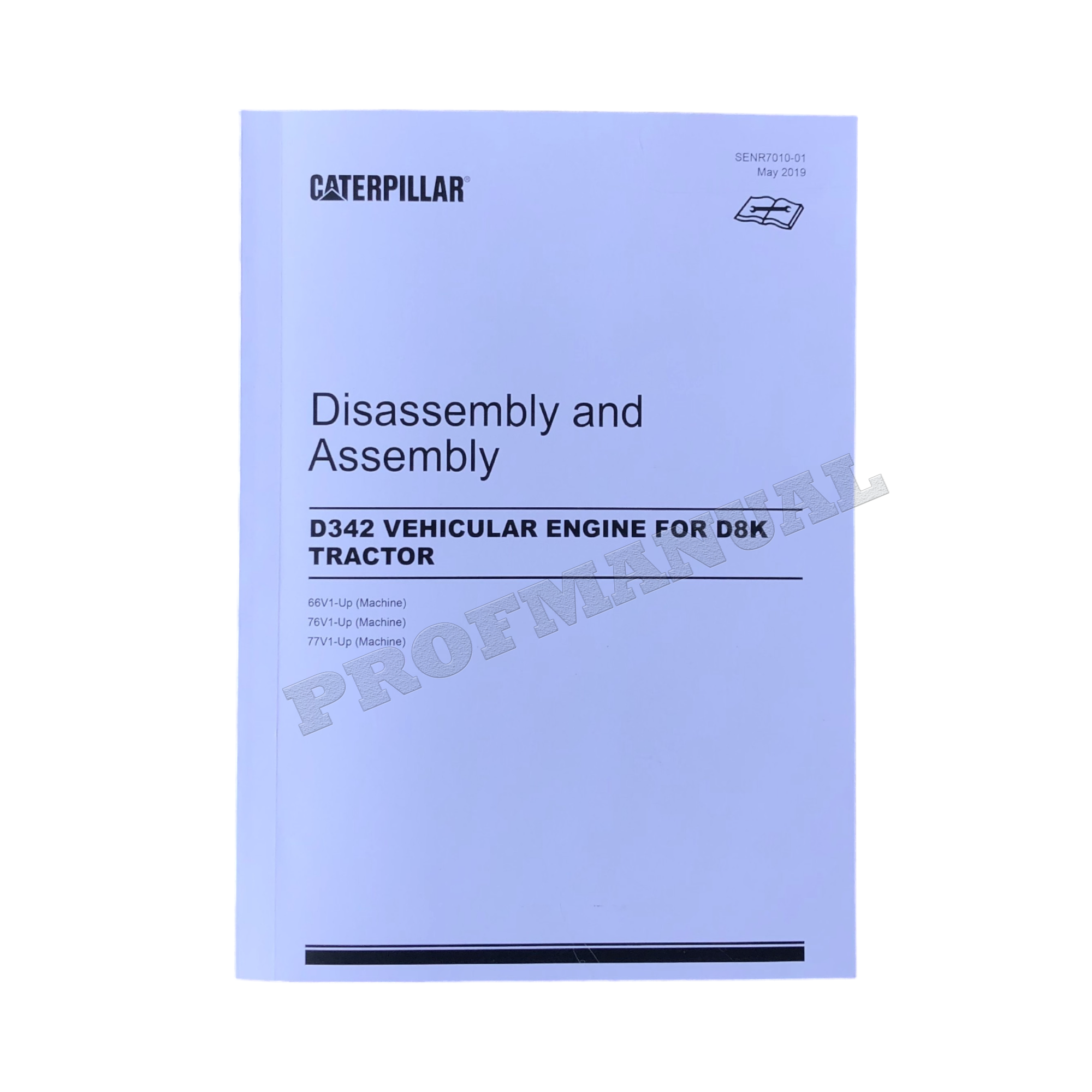 Caterpillar CAT D342 VEHICULAR ENGINE D8K TRACTOR Manual Disassembly Assembly