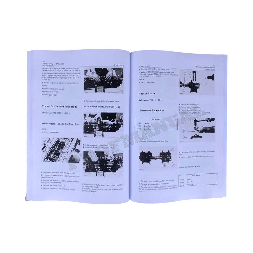 Caterpillar CAT D342 VEHICULAR ENGINE D8K TRACTOR Manual Disassembly Assembly