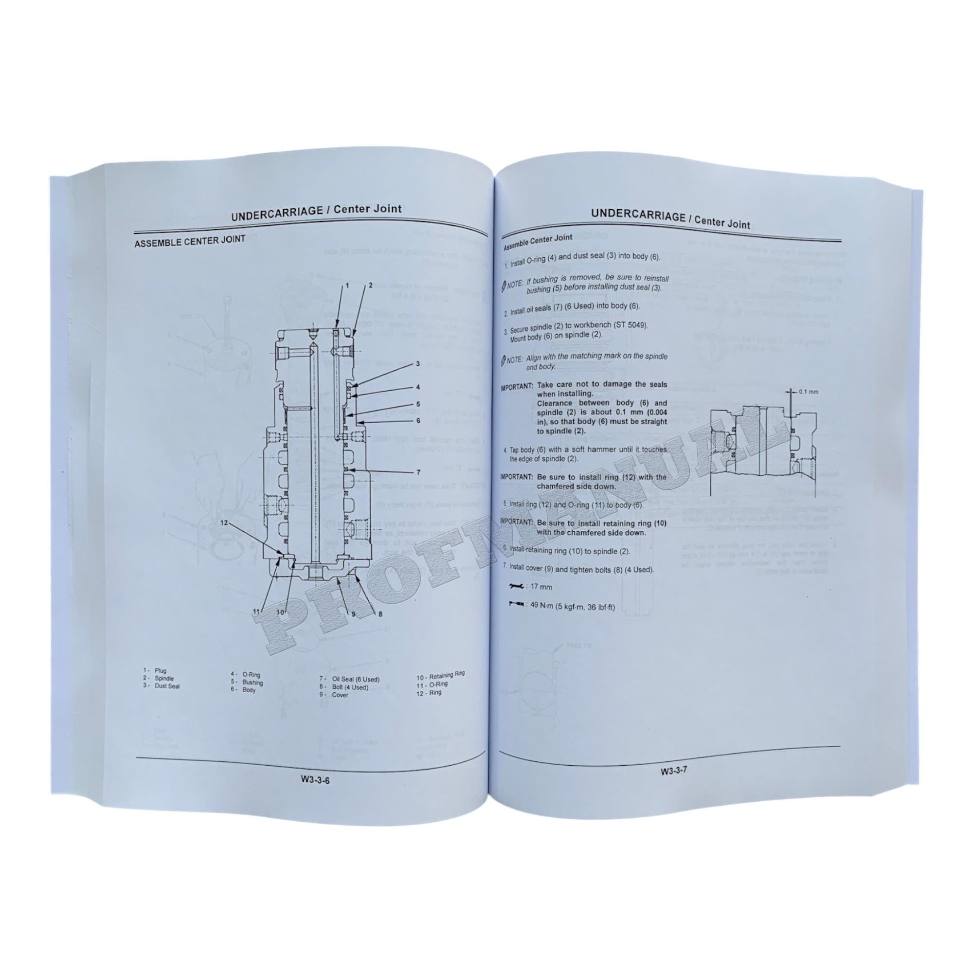 HITACHI EX230LC-5 EX270-5 EX270LC-5 EXCAVATOR Workshop Service manual