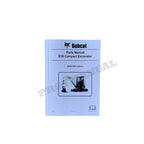 Bobcat E26 Excavator Parts Catalog Manual B4S911001-