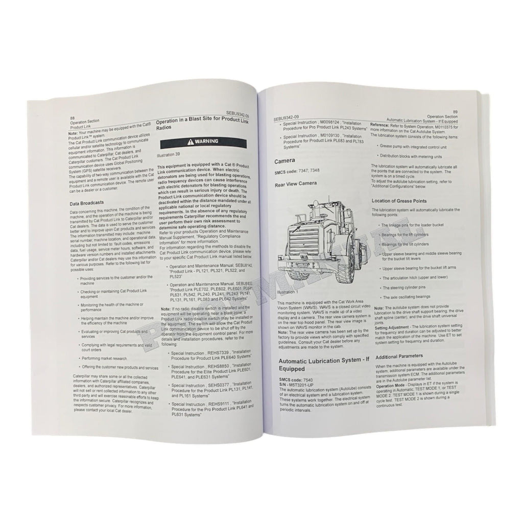 Caterpillar 950 GC Wheel Loader Operators Maintenance Manual M5T1-Up TN71-Up
