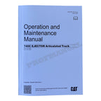Caterpillar 740C Ejector Articulated Truck Operators Maintenance Manual