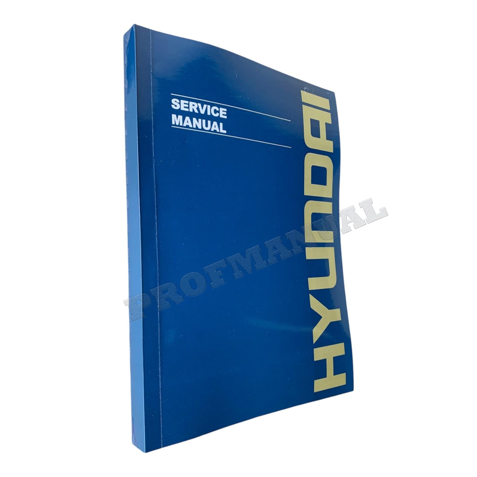 Hyundai 15BT-9U 18BT-9U 20BT-9U Forklift Service Paper Manual