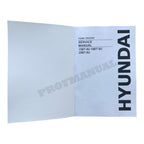 Hyundai 15BT-9U 18BT-9U 20BT-9U Forklift Service Paper Manual