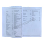 Bobcat 3650 Utility Vehicle Parts Catalog Manual B3C317001-