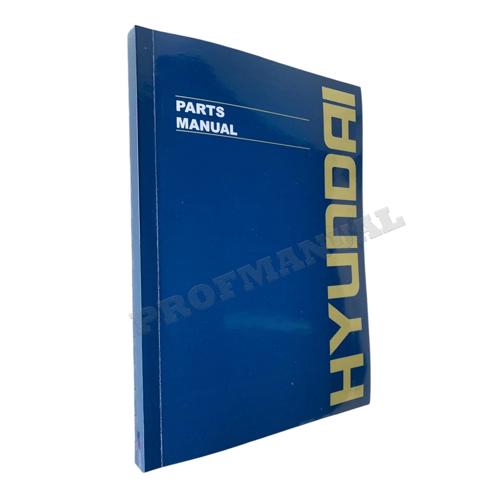 Manual del catálogo de piezas de gas para montacargas Hyundai 15L-7M