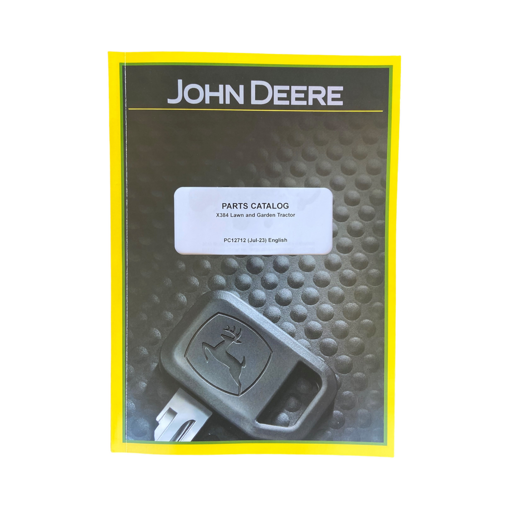 MANUAL DEL CATÁLOGO DE PIEZAS DEL TRACTOR JOHN DEERE X384 