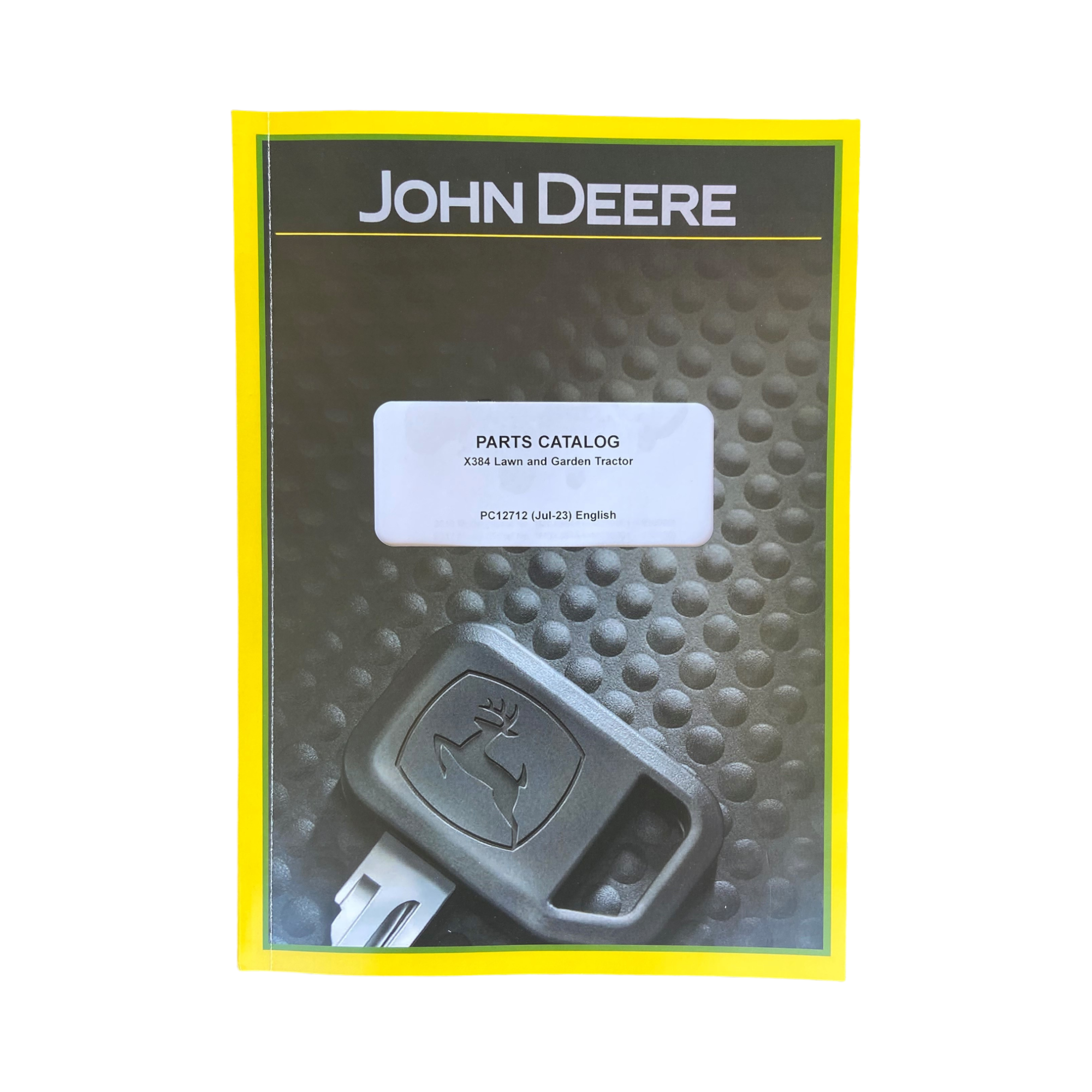 MANUAL DEL CATÁLOGO DE PIEZAS DEL TRACTOR JOHN DEERE X384 