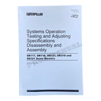 Caterpillar SR117 SR118 SR121 SR318 SR321 Snowblower Full Service Manual *Send ser number