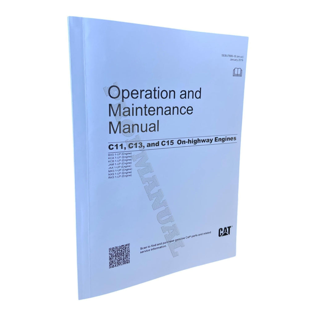 Caterpillar C11 C13 C15 On-highway Engine Operators Maintenance Manual *Send serial number
