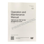 Caterpillar Cat 795F AC Off Highway Truck Operators Maintenance Manual