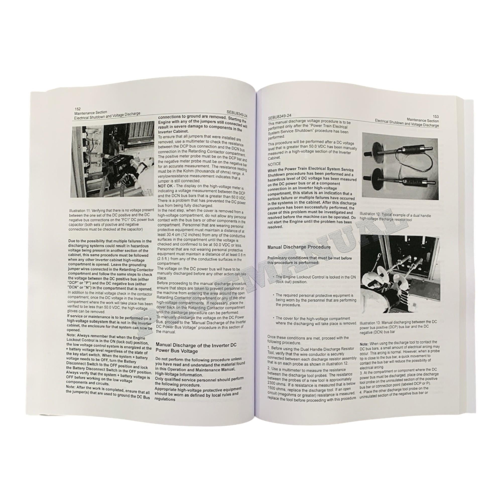 Caterpillar Cat 795F AC Off Highway Truck Operators Maintenance Manual