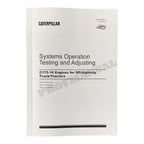 Caterpillar C175-16 C175-20 Engine Truck Disassem Assem Test Adjust Full Service Manual